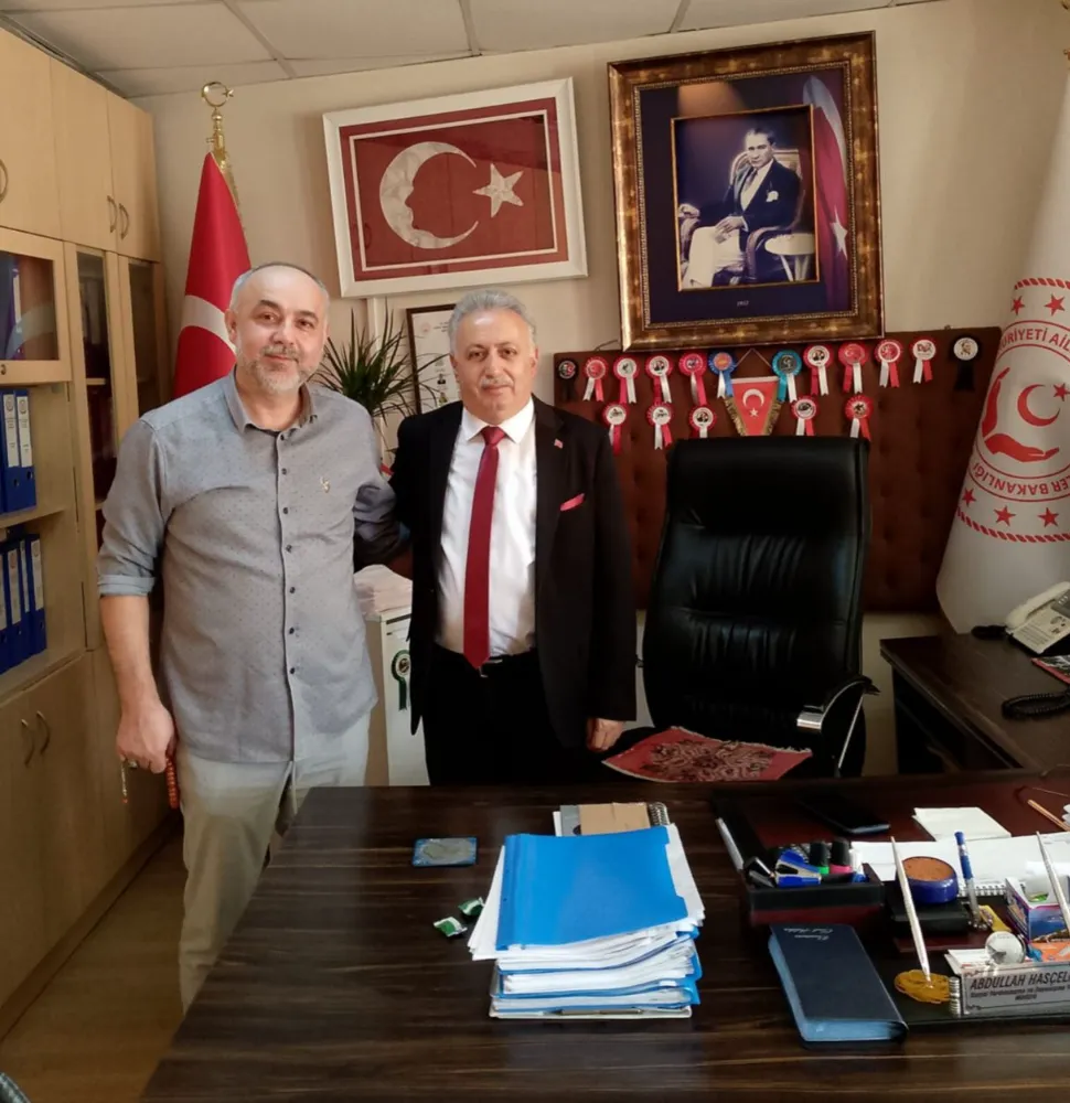 38 Yıllık Devlet Hizmeti: Abdullah Hasçelik’e Anlamlı Ziyaret